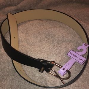 Madden Girl Black belt